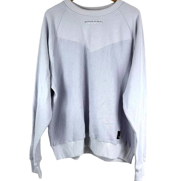 Twenty Montreal Sunnyside Reversed Terry Pullover Purple Men's Size XL NWT